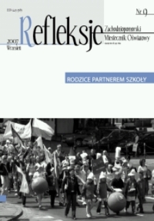Refleksje : zachodniopomorski miesięcznik oświatowy. 2007 nr 9