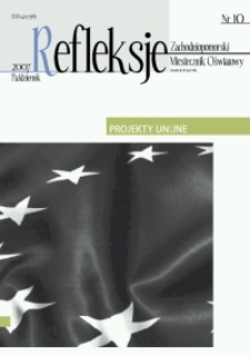 Refleksje : zachodniopomorski miesięcznik oświatowy. 2007 nr 10