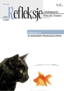 Refleksje : zachodniopomorski miesięcznik oświatowy. 2007 nr 12