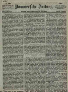 Pommersche Zeitung : organ für Politik und Provinzial-Interessen. 1864 Nr. 483