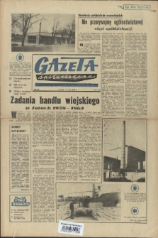 Gazeta Spółdzielcza : ilustrowany tygodnik gospodarczo-społeczny. R.3, 1959 nr 1