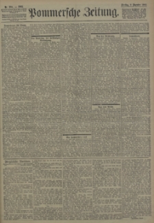 Pommersche Zeitung : organ für Politik und Provinzial-Interessen. 1902 Nr. 295