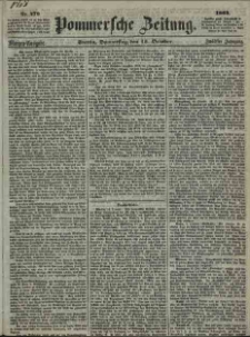 Pommersche Zeitung : organ für Politik und Provinzial-Interessen. 1864 Nr. 523