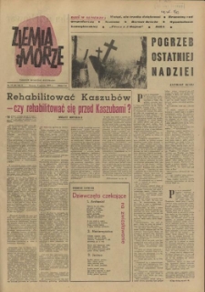 Ziemia i Morze : tygodnik społeczno-kulturalny. R.2, 1957 nr 19