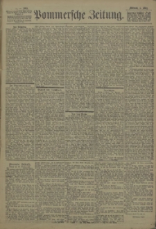 Pommersche Zeitung : organ für Politik und Provinzial-Interessen. 1903 Nr. 58