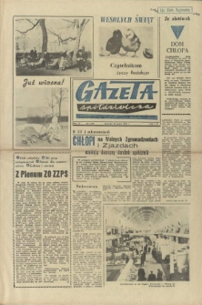 Gazeta Sp&oacute;łdzielcza : ilustrowany tygodnik gospodarczo-społeczny. R.3, 1959 nr 6