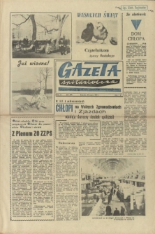 Gazeta Spółdzielcza : ilustrowany tygodnik gospodarczo-społeczny. R.3, 1959 nr 6