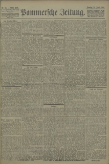 Pommersche Zeitung : organ für Politik und Provinzial-Interessen. 1903 Nr. 87