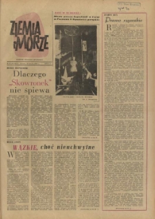 Ziemia i Morze : tygodnik społeczno-kulturalny. R.2, 1957 nr 21