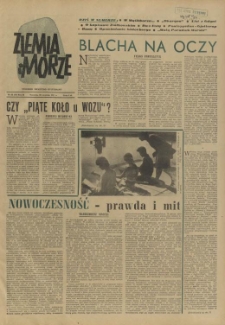 Ziemia i Morze : tygodnik społeczno-kulturalny. R.2, 1957 nr 23