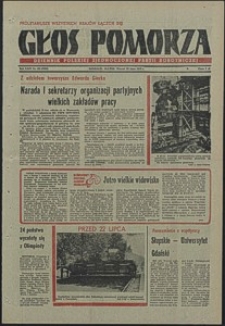 Głos Pomorza. 1976, lipiec, nr 165