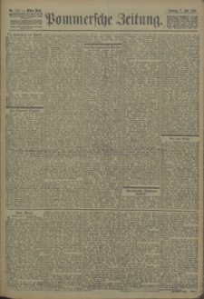 Pommersche Zeitung : organ für Politik und Provinzial-Interessen. 1903 Nr. 155 Blatt 1