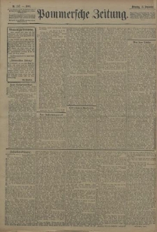 Pommersche Zeitung : organ für Politik und Provinzial-Interessen. 1908 Nr. 246 Blatt 2