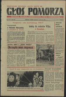 Głos Pomorza. 1976, październik, nr 226