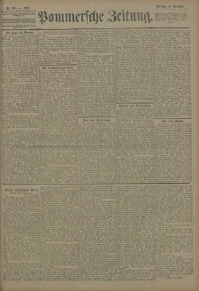 Pommersche Zeitung : organ für Politik und Provinzial-Interessen. 1908 Nr. 277