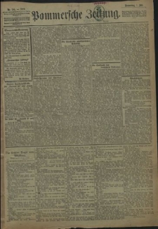 Pommersche Zeitung : organ für Politik und Provinzial-Interessen. 1909 Nr. 151