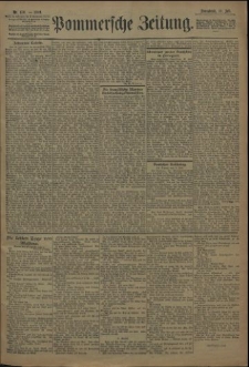 Pommersche Zeitung : organ für Politik und Provinzial-Interessen. 1909 Nr. 161