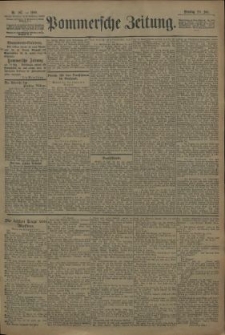 Pommersche Zeitung : organ für Politik und Provinzial-Interessen. 1909 Nr. 171