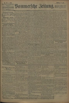 Pommersche Zeitung : organ für Politik und Provinzial-Interessen. 1909 Nr. 173