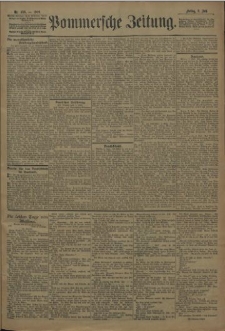 Pommersche Zeitung : organ für Politik und Provinzial-Interessen. 1909 Nr. 178 Blatt 1