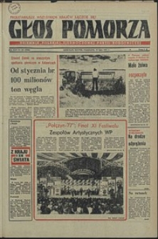 Głos Pomorza. 1977, lipiec, nr 161