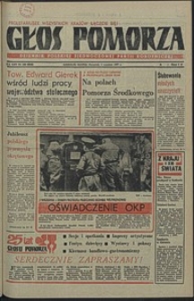 Głos Pomorza. 1977, wrzesień, nr 198