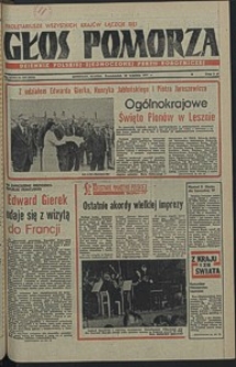 Głos Pomorza. 1977, wrzesień, nr 206