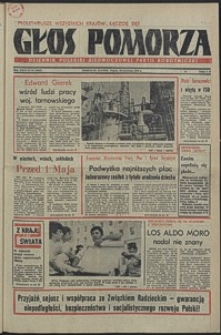 Głos Pomorza. 1978, kwiecień, nr 97