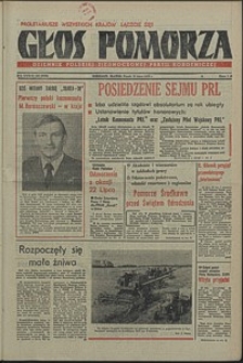 Głos Pomorza. 1978, lipiec, nr 165
