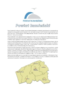 Leksykon oświaty zachodniopomorskiej 1945-2005. Powiat kamieński