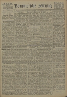 Pommersche Zeitung : organ für Politik und Provinzial-Interessen. 1904 Nr. 274