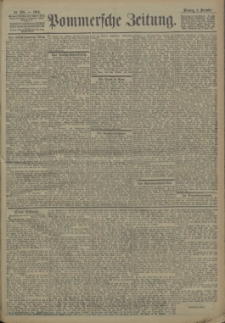 Pommersche Zeitung : organ für Politik und Provinzial-Interessen. 1904 Nr. 292 Blatt 1