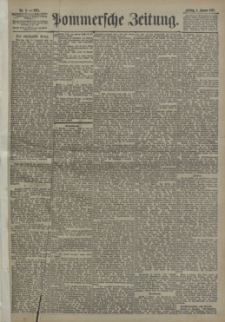 Pommersche Zeitung : organ für Politik und Provinzial-Interessen. 1895 Nr. 37