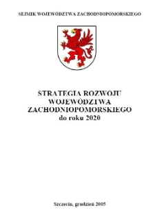 Strategia Rozwoju Województwa Zachodniopomorskiego do roku 2020