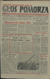 Głos Pomorza. 1979, czerwiec, nr 144