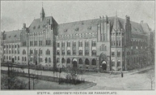 Stettin, Oberpostdirektion am Paradeplatz