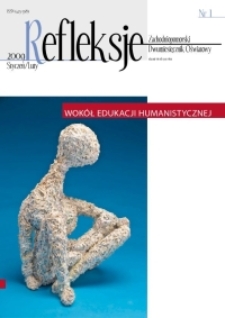 Refleksje : zachodniopomorski miesięcznik oświatowy. 2009 nr 1