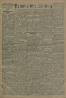 Pommersche Zeitung : organ für Politik und Provinzial-Interessen. 1898 Nr. 3