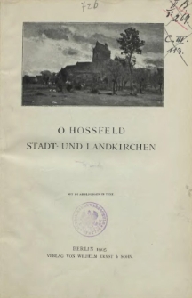 Stadt- und Landkirchen