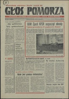 Głos Pomorza. 1981, luty, nr 40