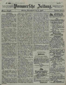 Pommersche Zeitung : organ für Politik und Provinzial-Interessen. 1859 Nr. 343