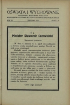 Oświata i Wychowanie. R.3, 1931 nr 7