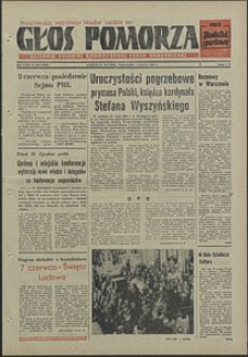 Głos Pomorza. 1981, czerwiec, nr 109