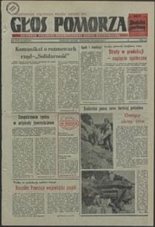 Głos Pomorza. 1981, sierpień, nr 158