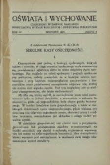 Oświata i Wychowanie. R.4, 1932 nr 7