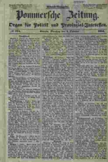 Pommersche Zeitung : organ für Politik und Provinzial-Interessen. 1853 Nr. 164