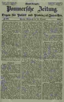 Pommersche Zeitung : organ für Politik und Provinzial-Interessen. 1853 Nr. 178