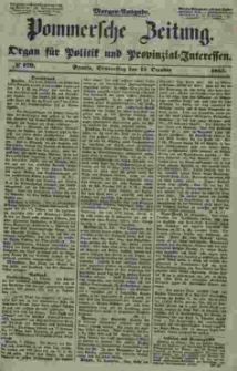 Pommersche Zeitung : organ für Politik und Provinzial-Interessen. 1853 Nr. 179