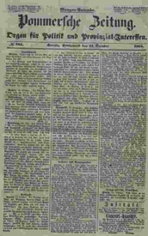 Pommersche Zeitung : organ für Politik und Provinzial-Interessen. 1853 Nr. 183