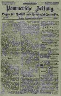 Pommersche Zeitung : organ für Politik und Provinzial-Interessen. 1853 Nr. 185